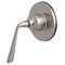 Kingston Brass KS3038ZL Three-Way Diverter Valve W/ Sgl-Handle & Round Plate, Nickel KS3038ZL - alternate 1
